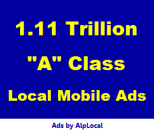 AlpLocal 1.11 Trillion A Class Mobile Ads